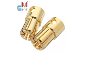 2mm/3mm/3.5mm/4.5mm/5.5mm/6.0mm/6.5mm/8.0mm Banana Plug Connectors Male Female for RC Drone Lipo Battery ESC Parts