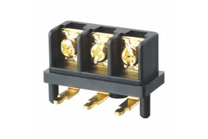 Yulian High Quality 100% New 300V Barrier Terminal Block 5.08mm Pitch Plastic PP with Copper Material PCB Type Feed Spring