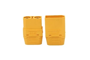 Amass XT90H Connector 4.5mm Male Female Gold Plated Bullet Banana Plug for RC UAV Drone Lipo Battery Durable Metal RC Boat Parts