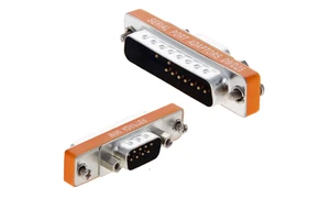 Factory D-sub Connector Dual Male Row DB25 25pin to 9pin DB9 Adapter MINI Serial Port Cable Adapter at Modem with Screw M2.6