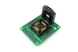 in stock QFP144 TQFP144 LQFP144 Adapter IC51-1444-1354-7 IC Test Socket Programming Adapter 0.5mm Pitch hot sale