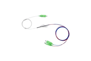 1310/1550nm 60/40 Ratio 1x2 FBT Fiber Optic Coupler Splitter With SC / APC Connector For GPON