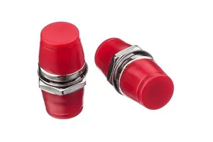 Small D Fiber Optic Adapter Engineering Telecom Grade Metal Round Flange Fiber Optic Connector FC Communication Cables Product