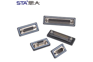 D-SUB IP67 Waterproof Connector DB15 Curved Male Female Socket Straight Solder/PCB Connector 15pin/26pin/3W3/3W3C/7W2/11W1