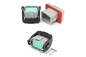 32Pin New Energy Automotive Connectors Waterproof Plug Copper Contact Material Female Electronic Component for Motor Vehicle