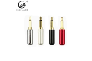 YIVO XSSH Audio HIFI 3.5mm Mono TS Connector Slim Gold Plated Mini Jack for Earphone & Mic 7.9mm Wholesale