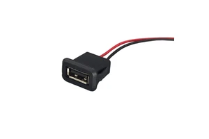 rohs factory USB-A-SA00-F Type-A USB A Female USB-A Socket USB A CONNECTOR with wire lead USB A Charge cable