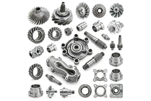 OEM One Stop Solution for Precision Machined Parts and 3D Printed Models Including Shafts Housings and Turbines With Aluminum