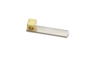 Certified Grade Brass Flat Pin Customizable Size Industrial Uses for Electricity Terminal-for Indian Connector Accessories