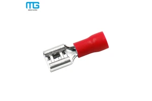 Female Quick Disconnect Insulated Wire Crimp Terminal Connectors