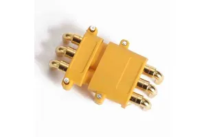Amass MR30PW Right-Angle Horizontal Board Connector, Gold-Plated Copper 3-Pin For RC Airplane Motor OEM