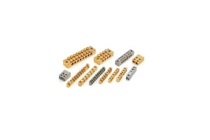 Customized Best Quality Brass Neutral Link Bar Copper DIN Rail Power Distribution Terminal Blocks for Sale