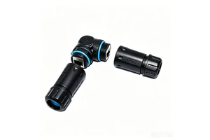 PA66 IP68 Waterproof RJ45 Network Connector 90 Degree Elbow & Straight Type Female to Female Ethernet Cable Extension Adapter