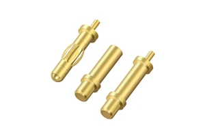 Shenzhen LIKE High Quality Custom Diameter 2.5mm Spring Male Banana Plug Connector for Audio and Video Equipment