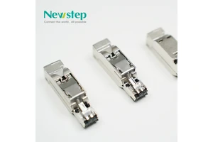 RJ45 Toolless Shielded Ethernet Network Male Connector 8 Pin for Cat6a 8P8C Modular Plug