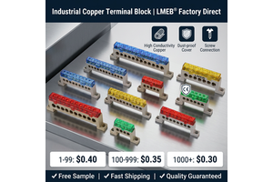 Terminal Block, Busbar, zero Ground Block, Copper Terminal Block, A10 Type Distribution Box, Grounding Wire Terminal Block