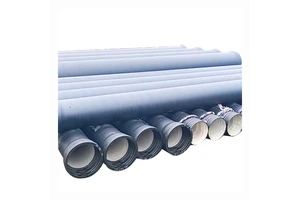 ISO 7186 Class B Wall DI Sewer Pipe / For Vietnam Mekong Delta Storm Drain System