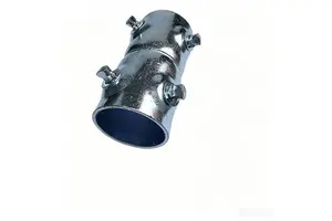 Galvanized Conduit Box Connector With Lock Nut Pipe Fitting