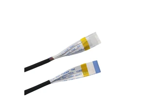 0.5mm 22/24/26/30/34/36/38/40 Pin FPC FFC with Acetate Tape Flexible Flat Cable AWM 20624 80C 60V VW-1 A/B-Type