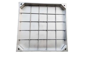 China Factory Metal Fabrication Services Custom Ss Iron Cast Parts Waterproof Stainless Steel Manhole Covers