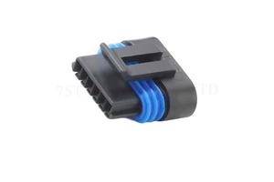 Custom Length Auto 6-Pin Female Automotive Wire Harness Connector Terminals High Mechanical Stability Copper Contacts PC Housing