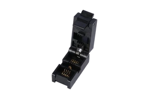 Durable Industrial - Grade Chip Programmer Socket SOP8 1.27mm Pitch Chip Test Socket IC Socket for Semiconductor Manufacturing