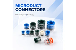 Manufacturer Push-Fit Micro Duct End Stop Connector Sealing End Plug Microduct Coupler for FTTX Telecom Network Project