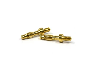 Safety USB Adaptor PCB Mount Electrical Bullet Banana Plug Connector Screw Thread Binding Post 2mm 4mm Gold Plated BNC Dual Plug