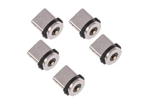 DC Magnetic pogo pin Connector Cable Male female jack Wire bonding type Magnet for Micro USB /Type-C Adapter plug with pcb board