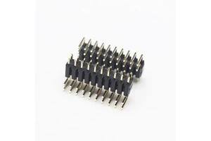 Connector 2.00Mm Spacing Positions 02P-40P Height 1.0mm 1.5mm 2.0mm Double Row and Plastic 90 Degrees Pin Header Connector