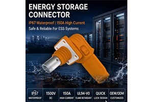 Lithium Battery Terminal Connector Copper Energy Storage Terminal High Power Connector 1500v Scrimping Connector 120A 100A 70A
