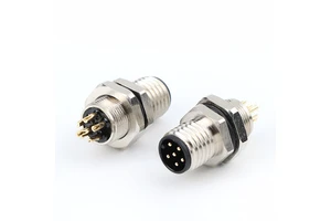 Factory Hot selling Waterproof connector with 4 core Sensor round Waterproof Aviation Plug 4pin M8 Connector For PCB