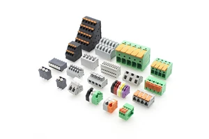 SPring Bornier Type Pcb Terminal Blocks 2.5mm 3.5mm 5.0mm