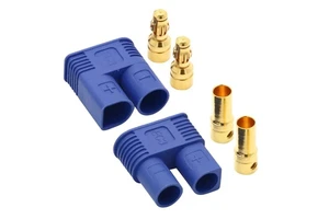 EC3 3.5mm Gold Plating Banana Plug Bullet Connector for RC Lipo Battery ESC Motor Quadcopter Drone