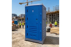Mobile Construction Site Hand Wash Station Double Portable Sink Cabin Outdoor HDPE Sanitation Unit With Foot Pump