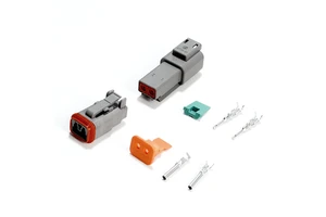 Automotive Deutsch DTM Series 2-12 Pin Copper Contact IP67 Waterproof Male/Female Connector IATF16949 Certified Wire Connections