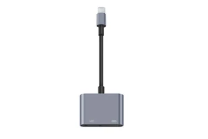 Light-ning to HD-MI Digital AV Adapter 1080P HD Video Sync Screen and Audio Connector Cable with Charging Port