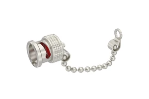 R141812000 BNC / MALE DUST CAP WITH CHAIN