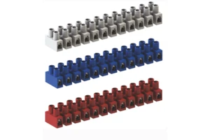 OnElecs Turkey Polycarbonate Terminal Strip Connector-Screw Type Electrical Barrier Block Heat Resistant Wire Connecting Bar