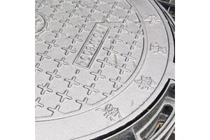 Customizable Heavy-Duty Outdoor Iron Cast Manhole Cover Durable Steel for Schools Roads for Circular Ductile Manhole Covers