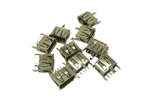180-degree Female Socket Male Plug USBA1 Accessory Part Panel Mount Waterproof Connector Terminal Micro Usb Male Connector