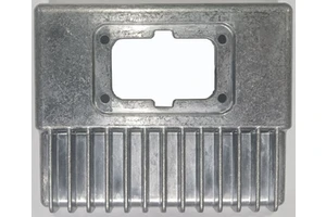 BS197 ADC12 Aluminum ECU Enclosure Automotive Control Box Housing for 28/48 Pin Auto Connector Heat Sink Case