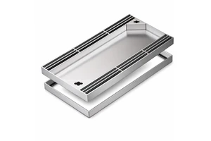 Outdoor Stainless Steel Invisible Manhole Cover Square Recessed Tile Access Cover for Drainage System