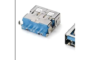 USB 3.0 Female Connector 180 Degrees 9 Pin 15.0MM Dip Usb Smt 3.0 Flat Female Connector