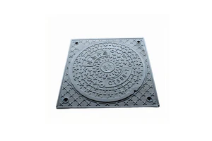 Industrial Durable Round and Square Ductile Iron Cast Iron Manhole Cover with Frames
