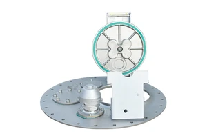 European Standard 24-Hole Manhole Cover Stainless Steel with Breathing and Exhaust Function for Tool Use