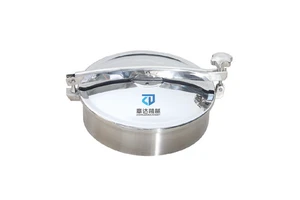 Factory Food Grade Manway Stainless Steel Manhole Cover Round Manhole for tank