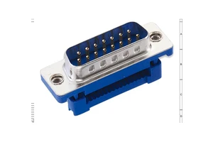 618009226221 D-Sub Standard Connector WR-DSUB Male IDC 9Pin UNC 4-40 Nut Wurth Elektronik Tray Packaging
