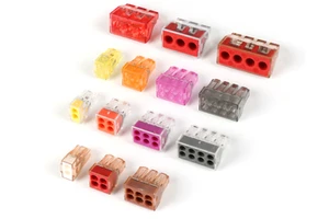 Quick Connector Factory Sale Electrical Push-in Terminals Join End Push Pull Connector
