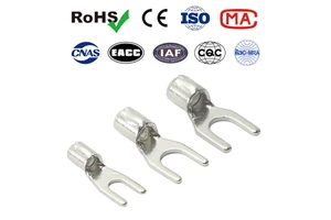 Phoenix Non-Insulated Fork Type RNB3-6 High Conductive Automotive Terminal Block Copper Wire Lug